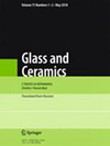 GLASS AND CERAMICS雜志封面